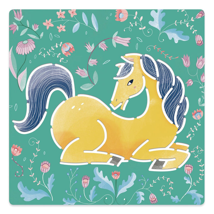 Djeco | Sjablonen | Paarden | 5 delig | 4 - 7 jaar - Kleine Eland