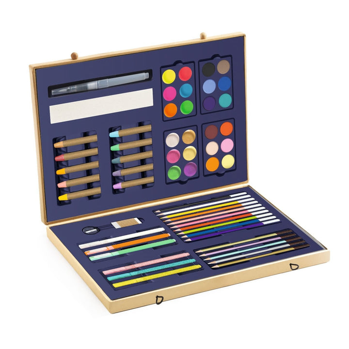 Djeco | Sparkling box of Colours | 60 delig | 6+ - Kleine Eland