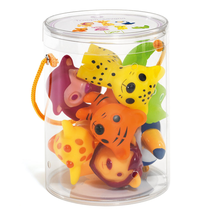Djeco | Speelfiguren | Jungledieren Troopo Savana | 18 mnd+ - Kleine Eland