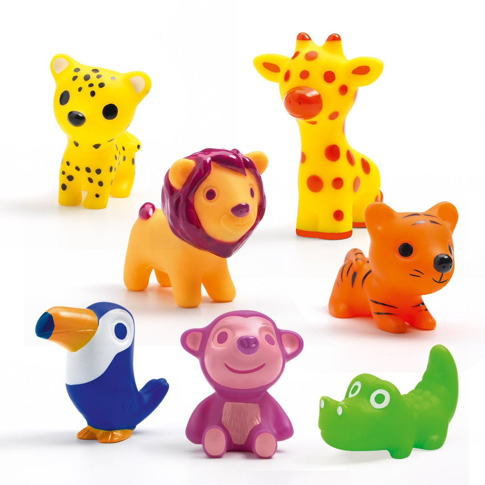 Djeco | Speelfiguren | Jungledieren Troopo Savana | 18 mnd+ - Kleine Eland