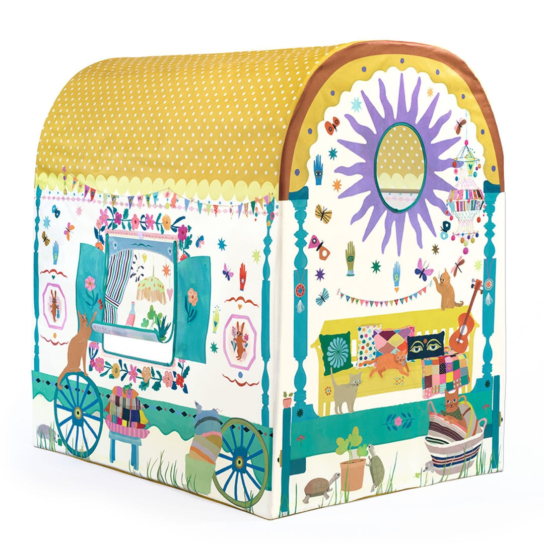 Djeco | Speeltent | Caravan | 3+ - Kleine Eland
