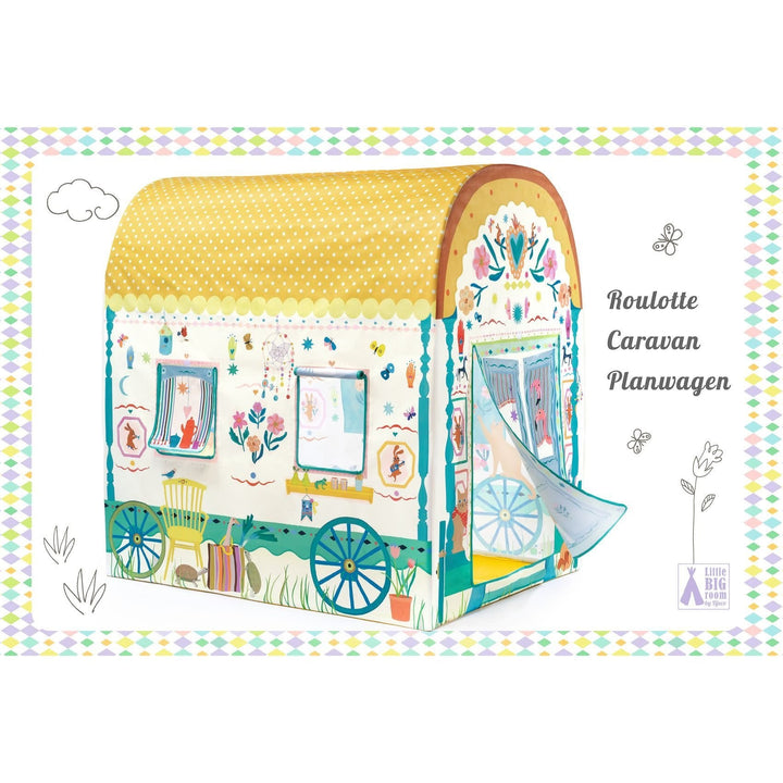 Djeco | Speeltent | Caravan | 3+ - Kleine Eland