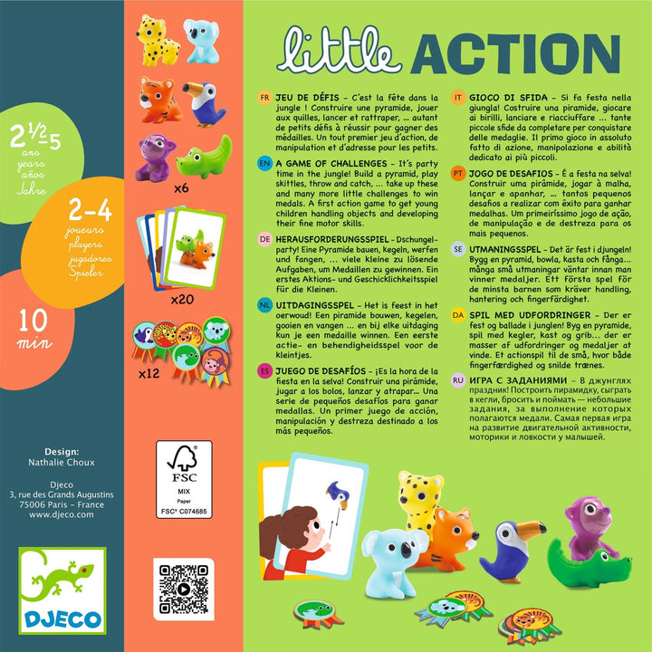 Djeco | Spel | Little Action | 2,5 - 5 jaar - Kleine Eland