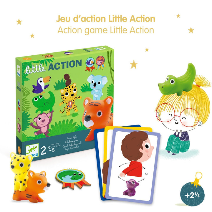 Djeco | Spel | Little Action | 2,5 - 5 jaar - Kleine Eland