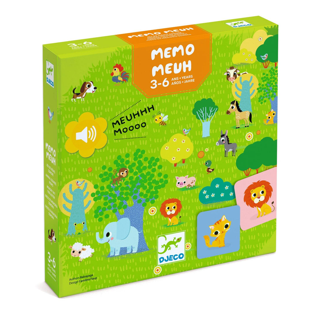 Djeco | Spel | Memo Meuh | 3 - 6 jaar - Kleine Eland