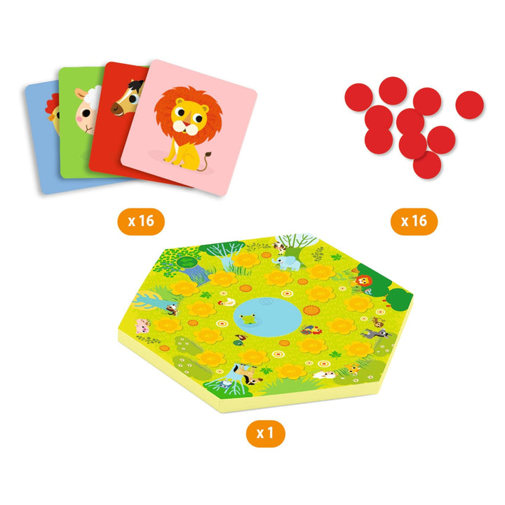 Djeco | Spel | Memo Meuh | 3 - 6 jaar - Kleine Eland