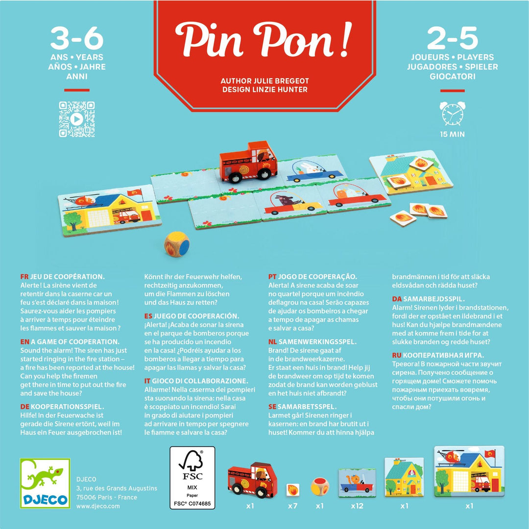 Djeco | Spel | PinPon ! | 3 - 6 jaar - Kleine Eland