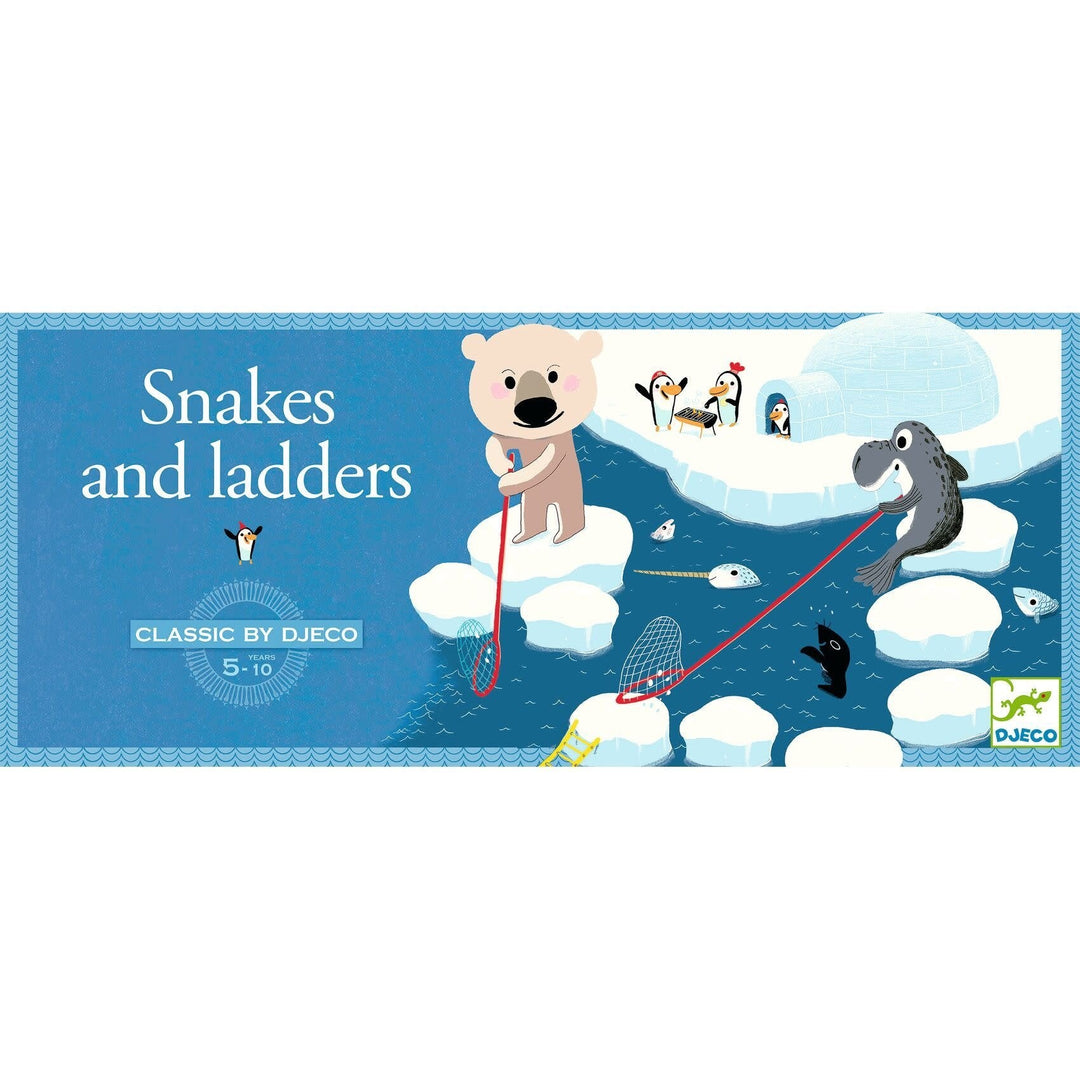 Djeco | Spellen | Classical Game | Snakes and Ladders | 5+ - Kleine Eland