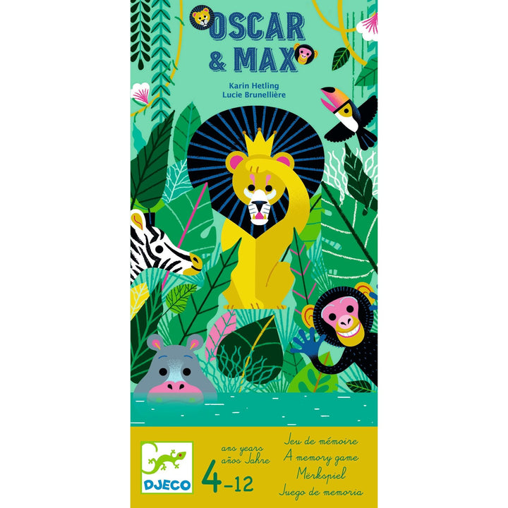 Djeco | Spellen | Oscar &amp; Max | 4 - 99 jaar - Kleine Eland