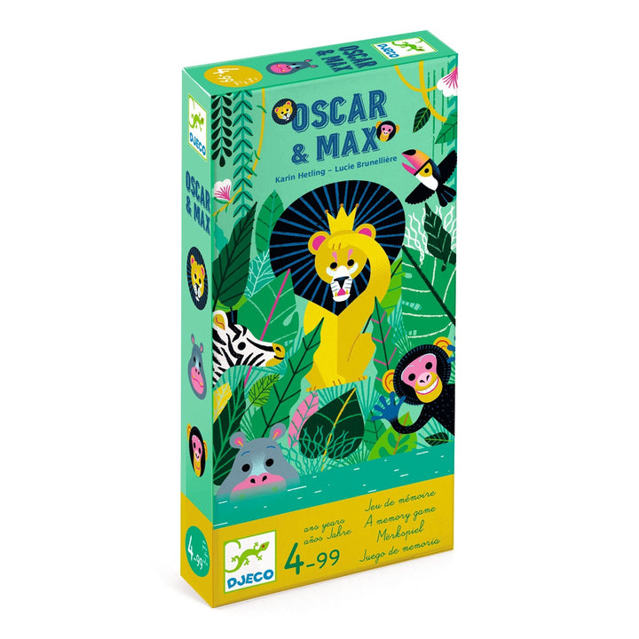 Djeco | Spellen | Oscar &amp; Max | 4 - 99 jaar - Kleine Eland