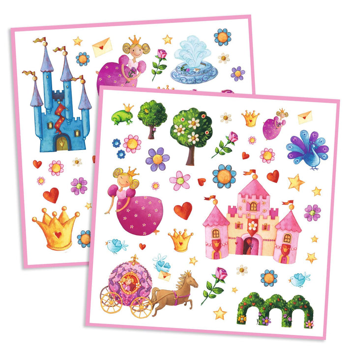 Djeco | Stickers | Princess Marguerite | 160 stuks | 4-7 jaar - Kleine Eland