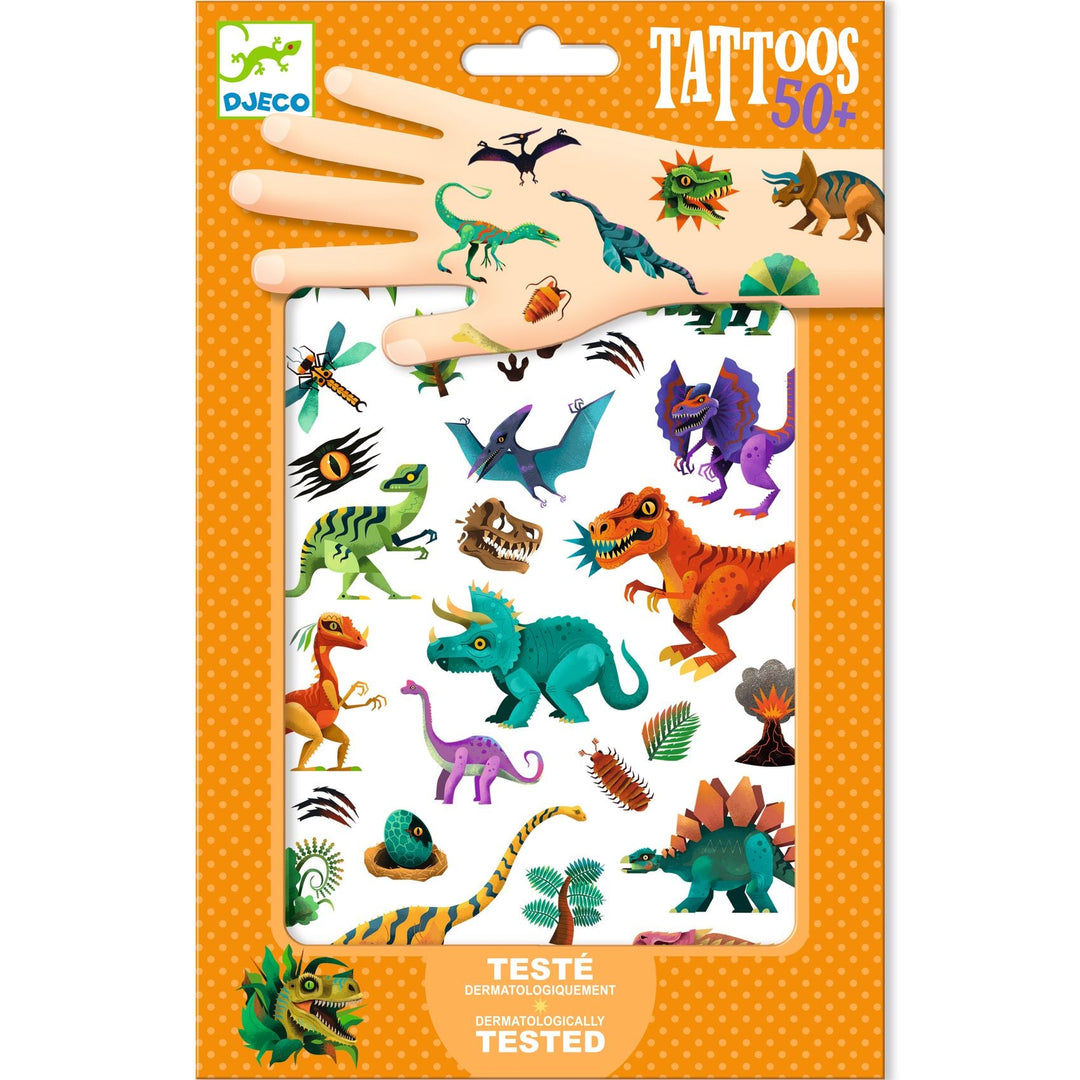 Djeco | Tattoos | Dino Club | Dinosaurussen | 3+ - Kleine Eland
