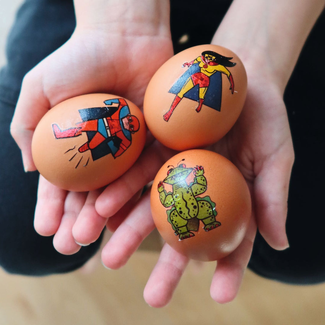 Djeco | Tattoos | Heroes vs Villains | Metallic | 3+ - Kleine Eland