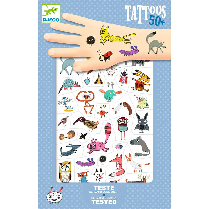 Djeco | Body Art | Tattoos | Little Critters | 3+