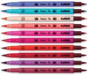 Djeco | Viltstiften | Sweet | 10 delig | 6+ - Kleine Eland