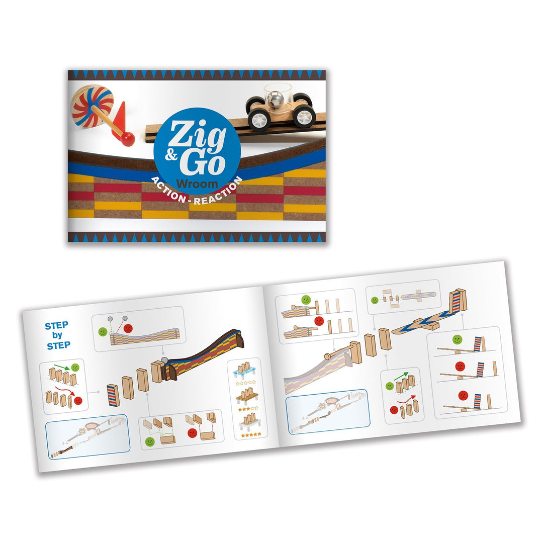 Djeco | Zig &amp; Go | 45 delig | 7 - 99 jaar - Kleine Eland