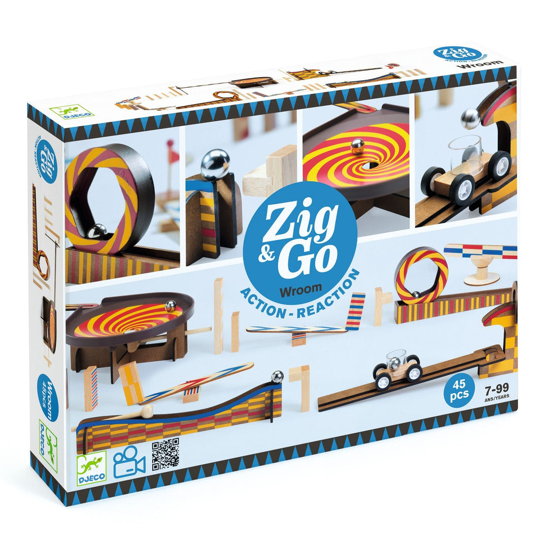 Djeco | Zig &amp; Go | 45 delig | 7 - 99 jaar - Kleine Eland