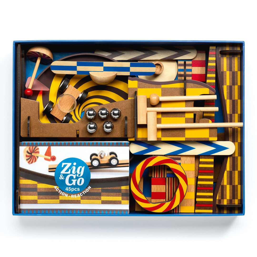 Djeco | Zig &amp; Go | 45 delig | 7 - 99 jaar - Kleine Eland