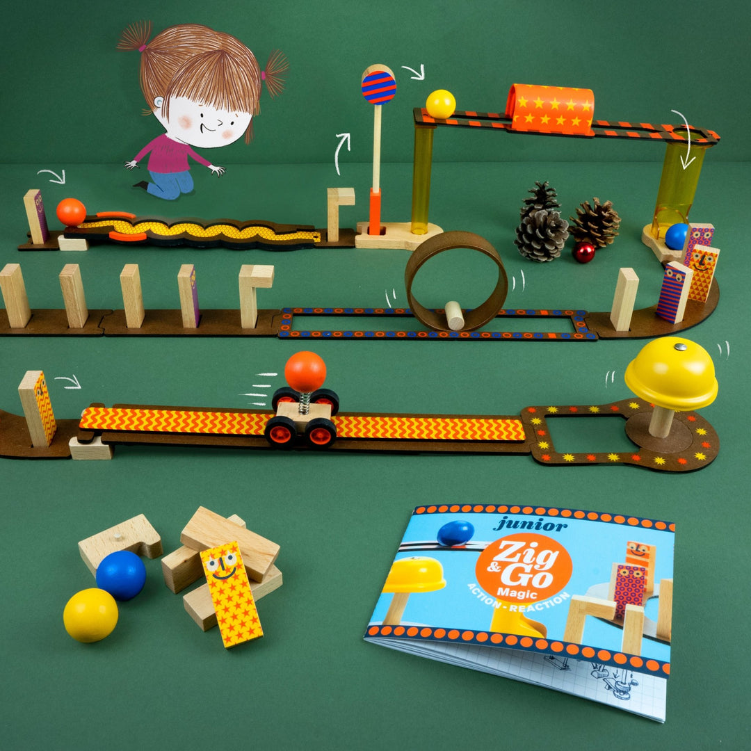 Djeco | Zig &amp; Go Junior | Magie | 42 delig | 5 - 99 jaar - Kleine Eland