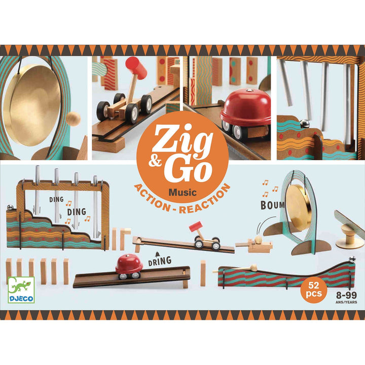 Djeco | Zig &amp; Go | Music | 52 delig | 8 - 99 jaar - Kleine Eland