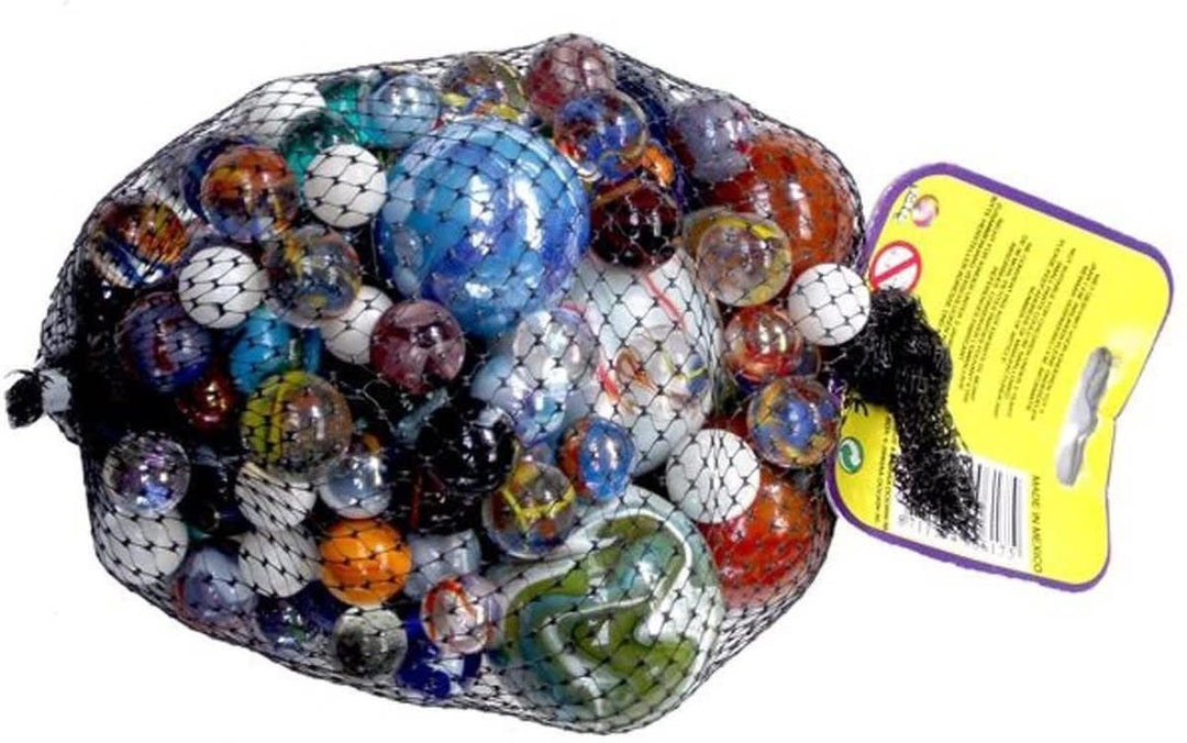 Don Juan | Knikkers | 1 kilo | Knikkers Mix | 100 % glas | Made in Mexico | 5+ - Kleine Eland