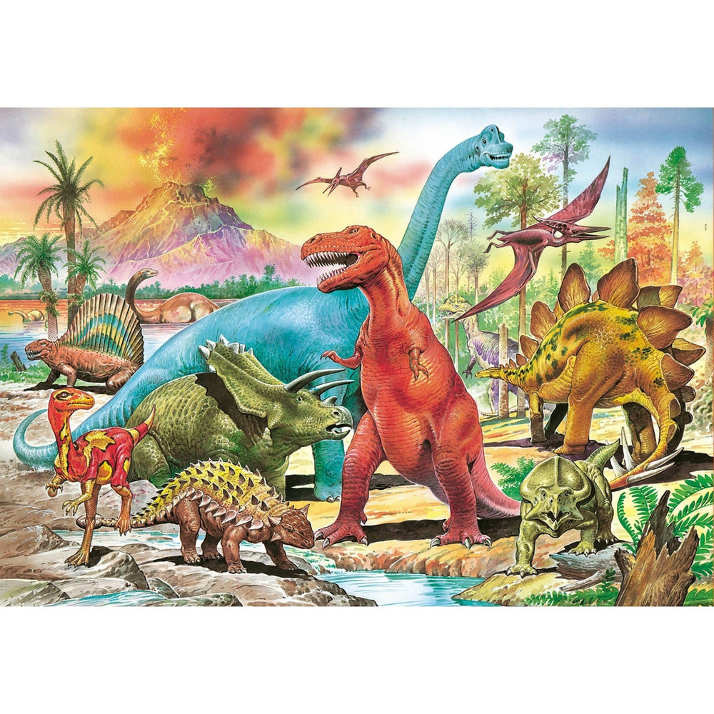 Educa | Puzzel | Dinosaurussen | 100 stukjes | 6+ - Kleine Eland