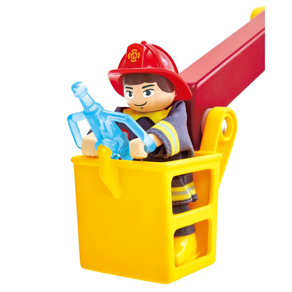 Hape Siren &amp; Lights Fire Truck – pompier dans la nacelle