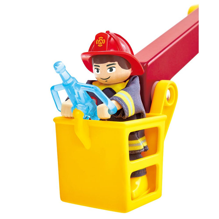 Hape Siren &amp; Lights Fire Truck – pompier dans la nacelle