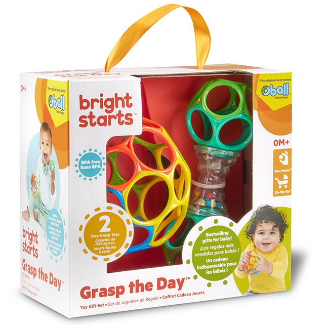 Bright Starts Oball Grasp the Day – emballage de face
