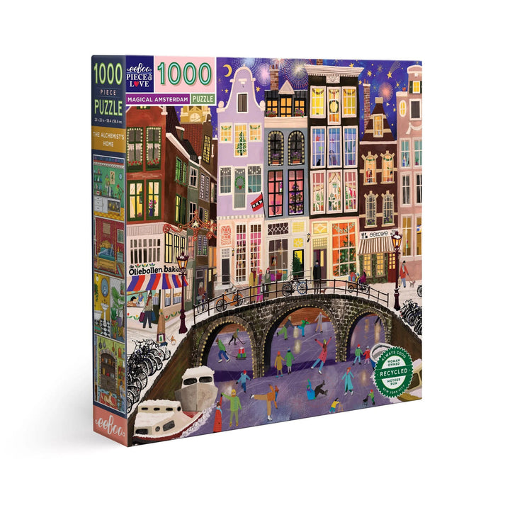 eeBoo Magical Amsterdam puzzel 1000 stukjes