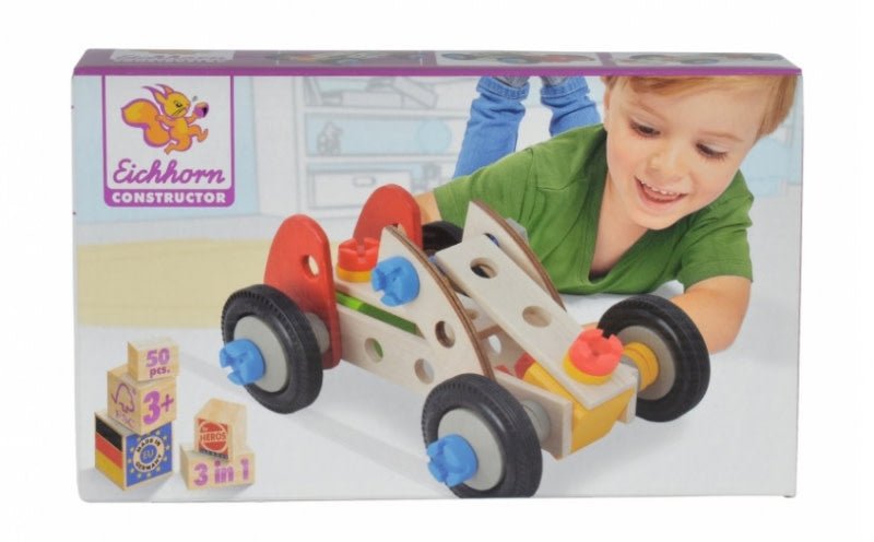 Eichhorn | Constructor | Racer | 50 - delig | 3+ - Kleine Eland