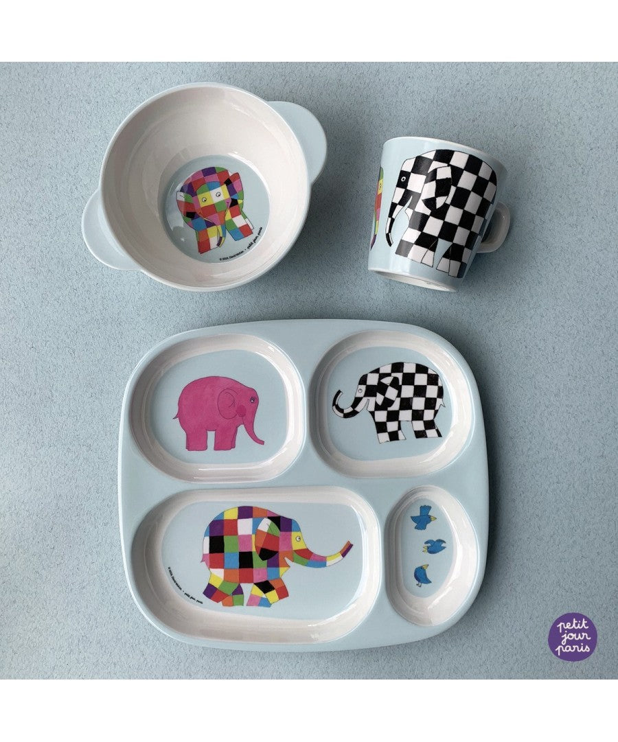 Elmer | Vakjesbord | 4 vakken | 24 × 21 cm | 6m+