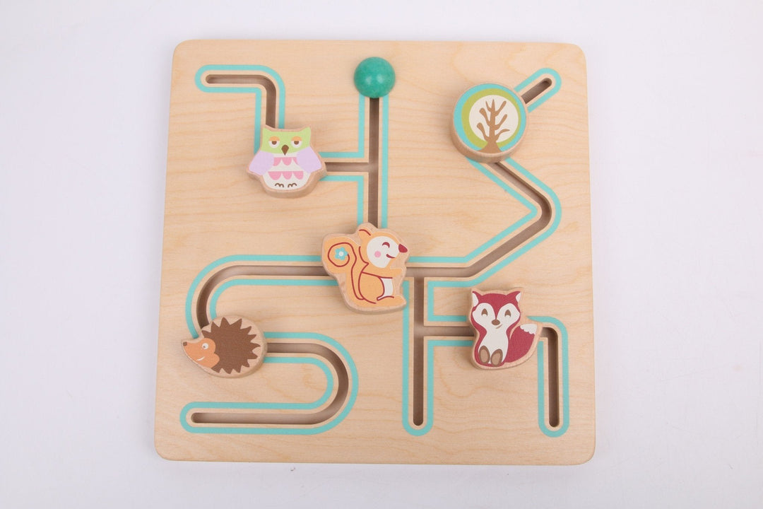 Engelhart | Educatief | Houten Schuifpuzzel | Dieren | 3+ - Kleine Eland