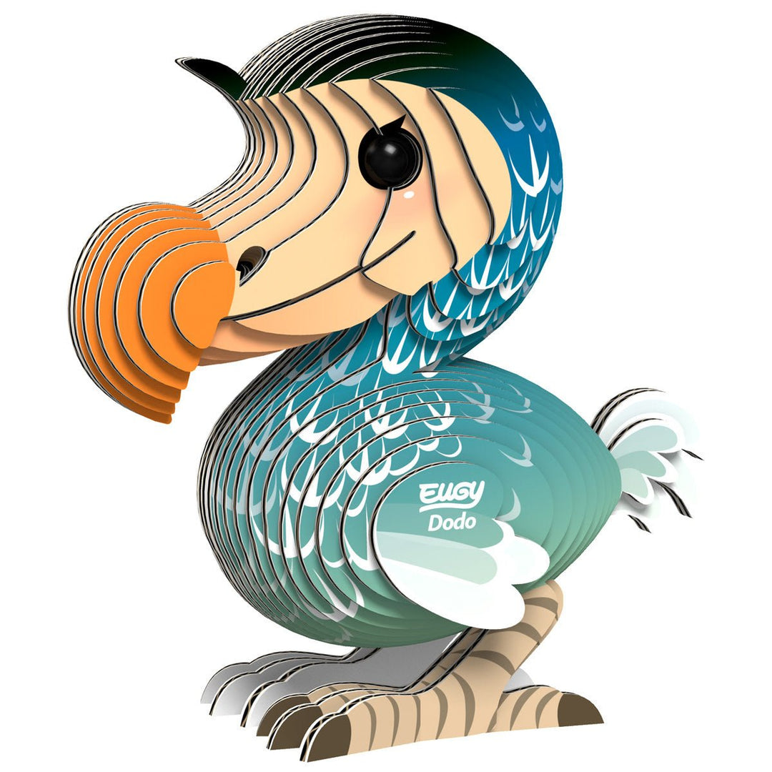 Eugy | 3D Cardboard Model Kit | Bird Life | Dodo | 6+ - Kleine Eland
