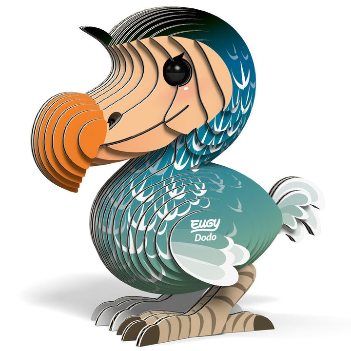 Eugy | 3D Cardboard Model Kit | Bird Life | Dodo | 6+ - Kleine Eland