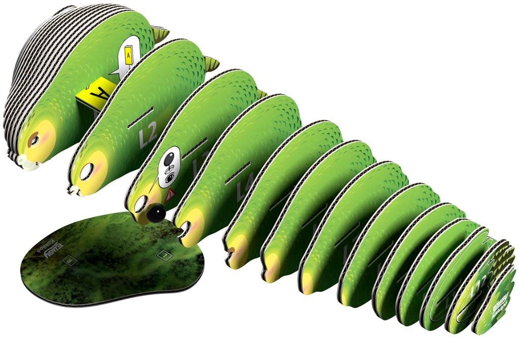 Eugy | 3D Cardboard Model Kit | Bird Life | Kakapo | 6+ - Kleine Eland