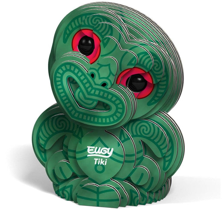 Eugy | 3D Cardboard Model Kit | Fantasy | Tiki | 6+ - Kleine Eland