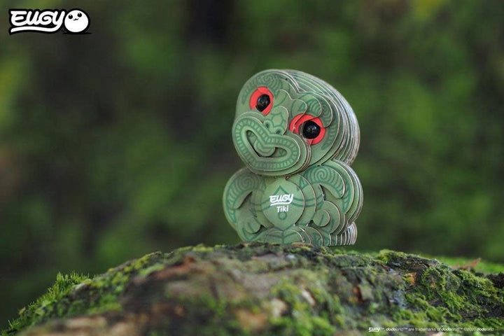 Eugy | 3D Cardboard Model Kit | Fantasy | Tiki | 6+ - Kleine Eland