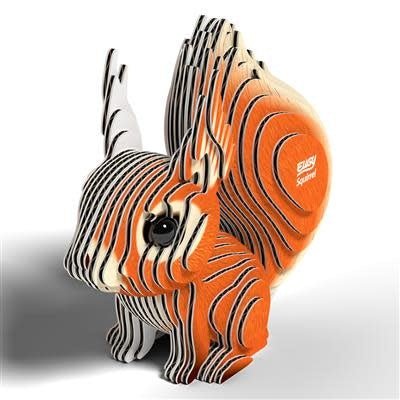 Eugy | 3D Cardboard Model Kit | Forest Life | Eekhoorn | 6+ - Kleine Eland