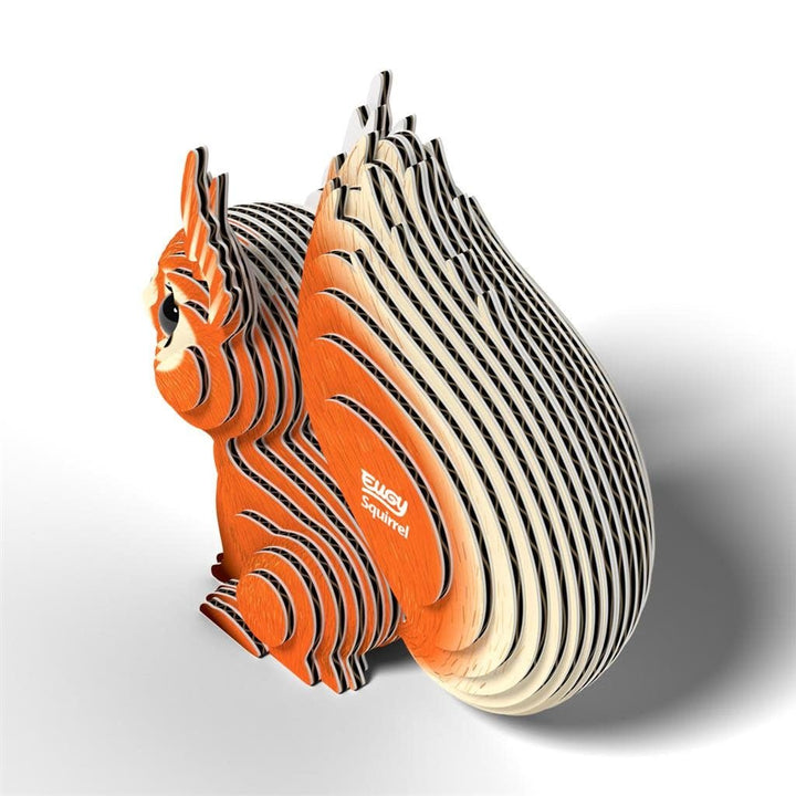 Eugy | 3D Cardboard Model Kit | Forest Life | Eekhoorn | 6+ - Kleine Eland