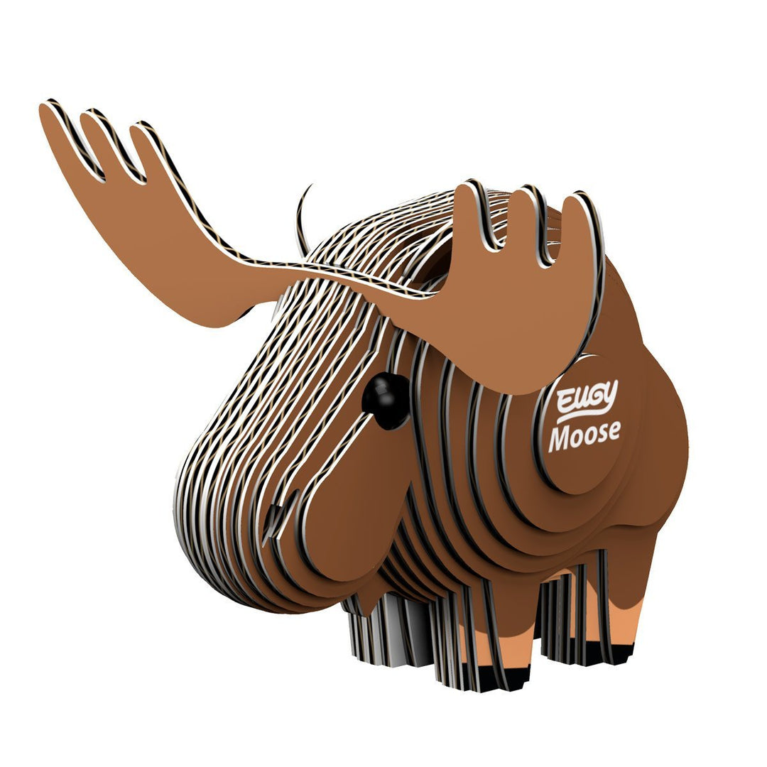 Eugy | 3D Cardboard Model Kit | Forest Life | Eland 6+ - Kleine Eland