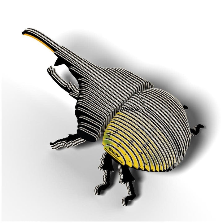 Eugy | 3D Cardboard Model Kit | Forest Life | Hercules Beetle | 6+ - Kleine Eland