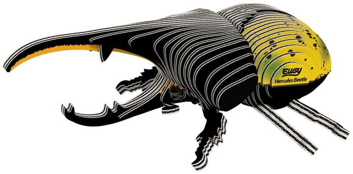 Eugy | 3D Cardboard Model Kit | Forest Life | Hercules Beetle | 6+ - Kleine Eland