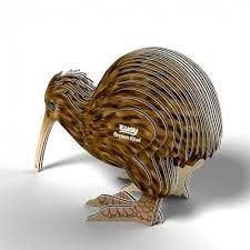 Eugy | 3D Cardboard Model Kit | Forest Life | Kiwi | 6+ - Kleine Eland