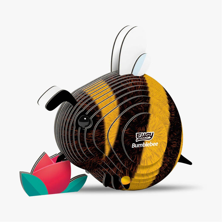 Eugy | 3D Cardboard Model Kit | Insect Life | Hommel | 27 stukjes | 6+ - Kleine Eland