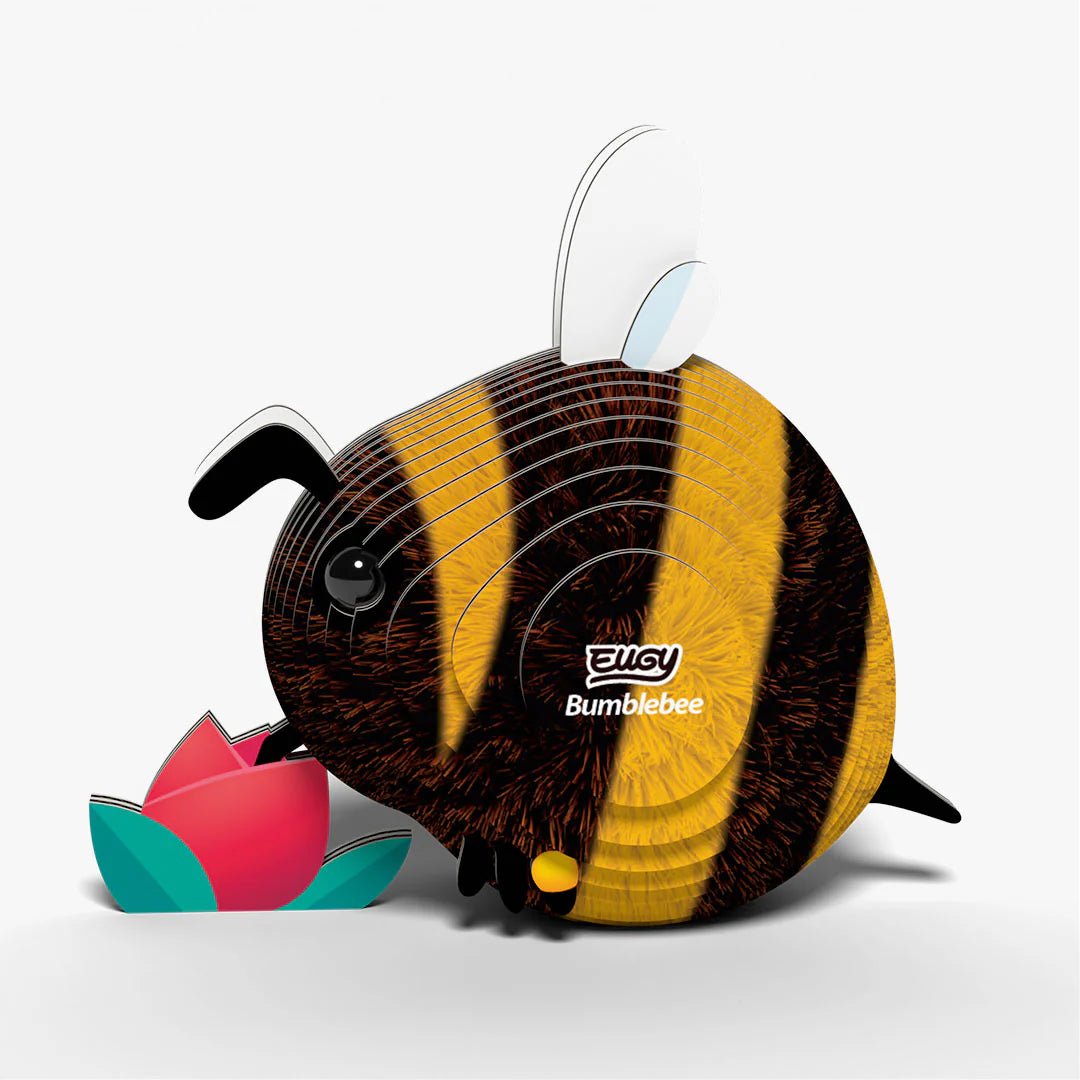 Eugy | 3D Cardboard Model Kit | Insect Life | Hommel | 27 stukjes | 6+ - Kleine Eland