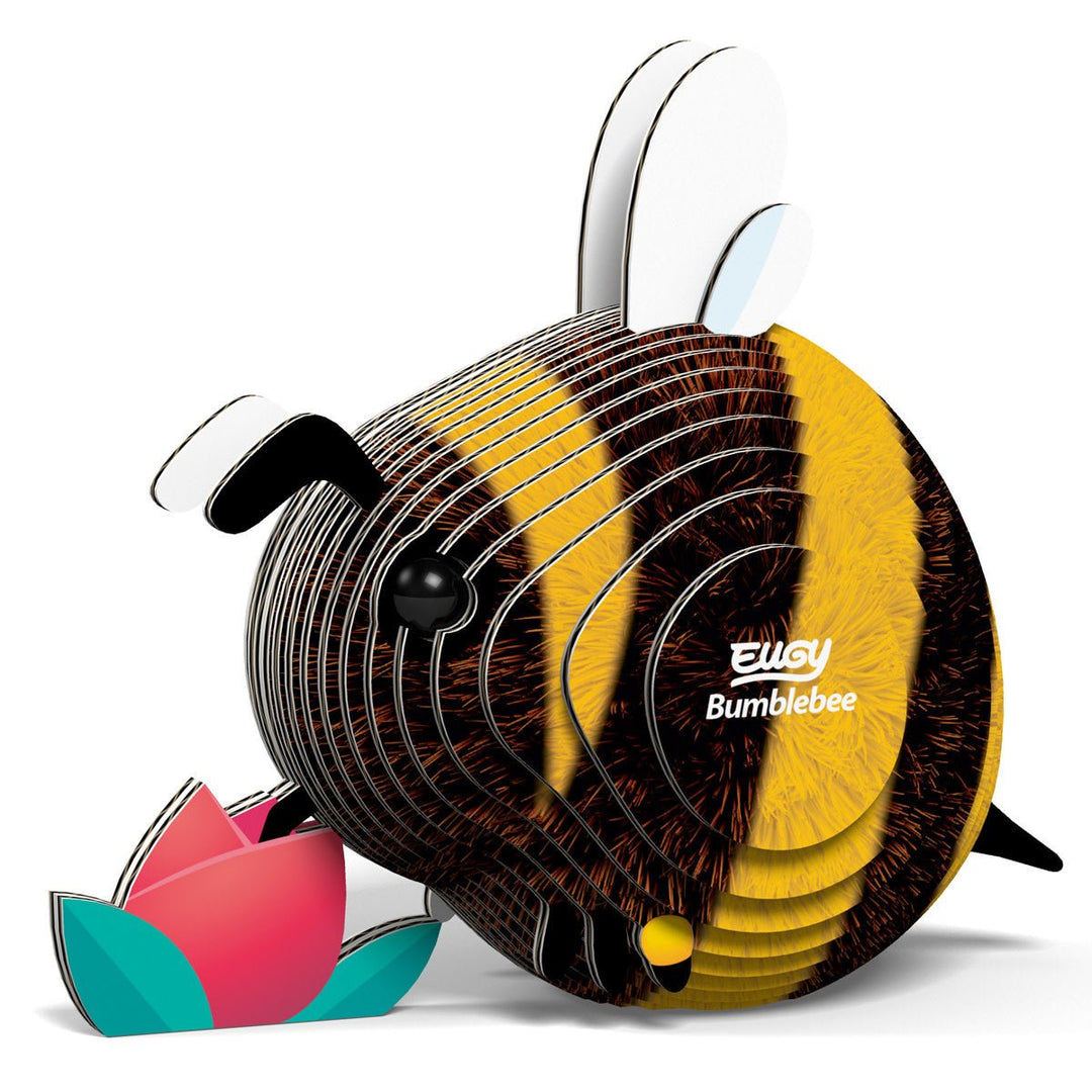 Eugy | 3D Cardboard Model Kit | Insect Life | Hommel | 6+ - Kleine Eland
