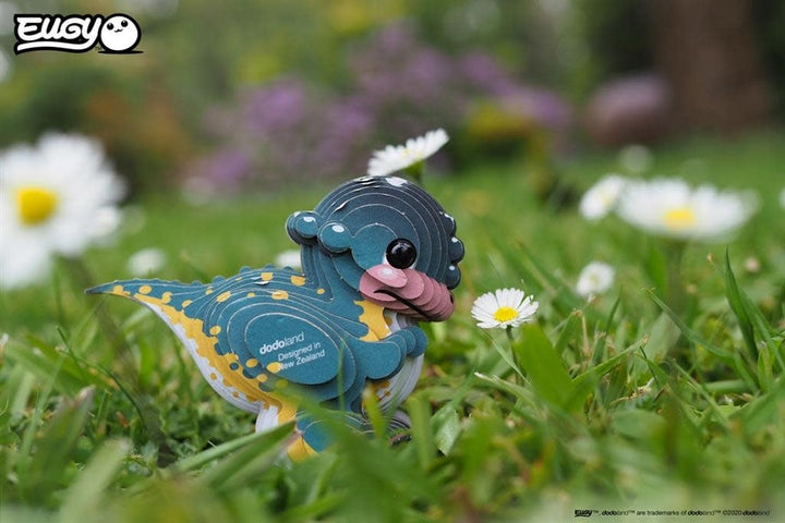 Eugy | 3D Cardboard Model Kit | Prehistoric Life | Pachycephalosaurus | 6+ - Kleine Eland