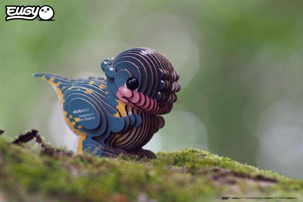 Eugy | 3D Cardboard Model Kit | Prehistoric Life | Pachycephalosaurus | 6+ - Kleine Eland