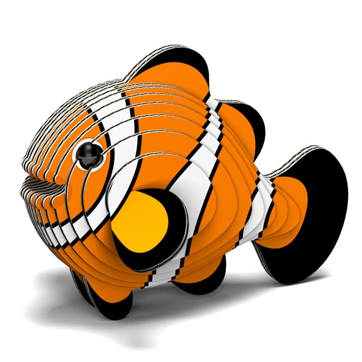 Eugy | 3D Cardboard Model Kit | Sea Life | Clownfish | 6+ - Kleine Eland